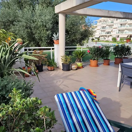 アパート Apartamento Con Terraza Grande 1 Linea Playa Almadrava デニア