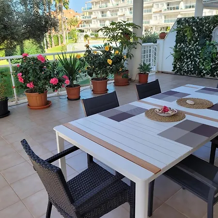 Apartamento Con Terraza Grande 1 Linea Playa Almadrava アパート